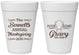 Personalized Thanksgiving 16 oz Foam Cups - Turkey Gravy | 260015
