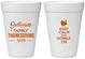 Personalized Thanksgiving 16 oz Foam Cups - Gobble Turkey | 260024