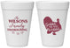 Personalized Thanksgiving 16 oz Foam Cups - Gobble Til You Wobble | 260025