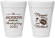 Personalized Thanksgiving 16 oz Foam Cups - Football | 260031