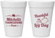 Personalized Thanksgiving 16 oz Foam Cups - Leg Day | 260033