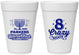Personalized Hanukkah 16 oz Foam Cups - Eight Crazy Nights | 270010