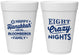 Personalized Hanukkah 16 oz Foam Cups - Eight Crazy Nights | 270011