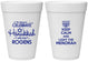 Personalized Hanukkah 16 oz Foam Cups - Menorah | 270013