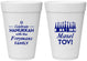 Personalized Hanukkah 16 oz Foam Cups - Mazel Tov | 270025