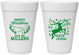 Personalized Christmas 16 oz Foam Cups - Reindeer | 280003