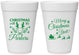 Personalized Christmas 16 oz Foam Cups - Reindeer | 280005