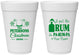 Personalized Christmas 16 oz Foam Cups - Pa Rum Pa | 280013