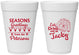 Personalized Christmas 16 oz Foam Cups - Eat Drink Be Jacky | 280016