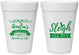 Personalized Christmas 16 oz Foam Cups - Sleigh All Day | 280031