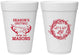 Personalized Christmas 16 oz Foam Cups - Lets Get Lit | 280032
