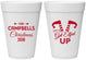 Personalized Christmas 16 oz Foam Cups - Lets Get Elfed Up | 280036
