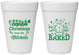 Personalized Christmas 16 oz Foam Cups - Lets Get Baked | 280039