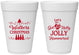Personalized Christmas 16 oz Foam Cups - Let Is Snow | 280050