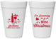 Personalized Christmas 16 oz Foam Cups - Bah Hum Bug | 280056