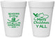 Personalized Christmas 16 oz Foam Cups - Texas | 280077