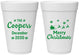 Personalized Christmas 16 oz Foam Cups - Santa Claus | 280079