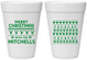 Personalized Christmas 16 oz Foam Cups - Ugly Sweater | 280091