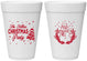 Personalized Christmas 16 oz Foam Cups - Snowman | 280096