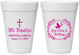 Personalized Baptism 16 oz Foam Cups - Mi Bautizo | 290000