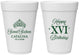 Personalized 16th Birthday 16 oz Foam Cups - Tiara | 300002