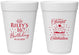 Personalized 16th Birthday 16 oz Foam Cups - Cupcake | 300006