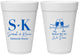 Personalized Rehearsal Dinner 16 oz Foam Cups - Before We Do We Dine | 30005