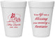 Personalized Memorial 16 oz Foam Cups - Life Blessing Memory | 310005
