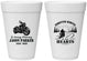 Personalized Memorial 16 oz Foam Cups - Riding In Our Hearts | 310014