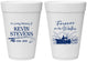 Personalized Memorial 16 oz Foam Cups - Forever On The Water | 310019