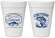 Personalized Memorial 16 oz Foam Cups - Gone Fishing | 310022