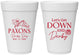 Personalized Derby Day 16 oz Foam Cups - Lets Get Down And Derby | 320000