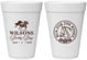 Personalized Derby Day 16 oz Foam Cups - Run For The Horses | 320006