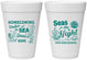 Personalized Homecoming 16 oz Foam Cups - Under The Sea Dance | 330001