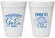 Personalized Homecoming 16 oz Foam Cups - Hoco Vibes | 330006