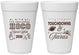 Personalized Homecoming 16 oz Foam Cups - Touchdowns And Tiaras | 330010