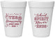 Personalized Homecoming 16 oz Foam Cups - Spirit Week | 330011
