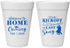 Personalized Homecoming 16 oz Foam Cups - From Kickoff To Last Song | 330018