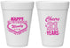 Personalized 21st Birthday 16 oz Foam Cups - Vegas | 340007