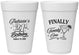 Personalized 21st Birthday 16 oz Foam Cups - Finally Twenty One | 340008