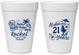Personalized 21st Birthday 16 oz Foam Cups - Aloha Hawaii | 340016