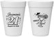 Personalized 21st Birthday 16 oz Foam Cups - Finally Legal | 340018