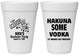Personalized Bachelor Party 16 oz Foam Cups - Fiesta Mexican | 40004