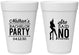 Personalized Bachelor Party 16 oz Foam Cups - She Said No Strip Club | 40005