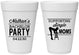 Personalized Bachelor Party 16 oz Foam Cups - Strip Club | 40006