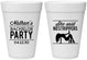 Personalized Bachelor Party 16 oz Foam Cups - Strip Club | 40008
