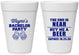 Personalized Bachelor Party 16 oz Foam Cups - Beer | 40014