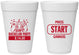 Personalized Bachelor Party 16 oz Foam Cups - Video Games | 40018