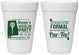 Personalized Bachelor Party 16 oz Foam Cups - Golf Par Tee | 40043