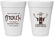 Personalized Bachelor Party 16 oz Foam Cups - Stolen | 40049